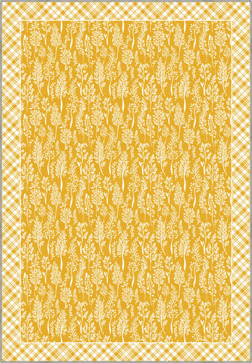 Alder Yellow Cottagecore Rug