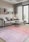 Wesley Geometric Distressed Rug