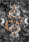 Nyra Animal Print Washable Rug
