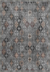 Romilly Black and White Persian Rug