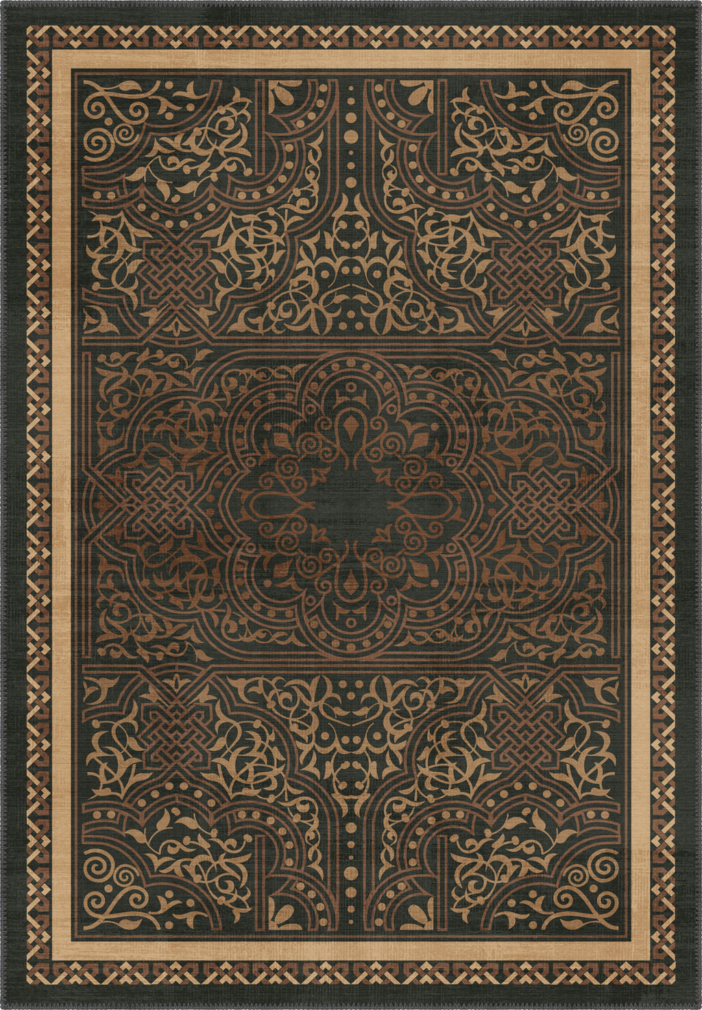 Ronan Earthy Ornamental Rug