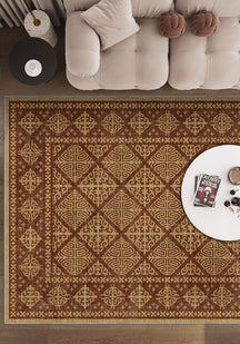 Rhean Celtic Terracotta Rug