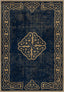 Sorin Dark Navy Celtic Rug