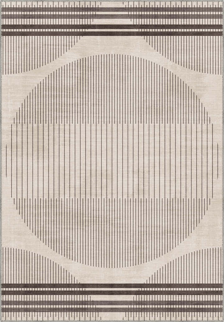 Nathan Modern Cream Rug