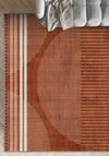 Nathan Modern Cinnamon Rug