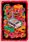 Colourful funky rug