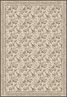 Isolde Taupe Bird Rug