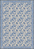 Isolde Blue Farmhouse Rug