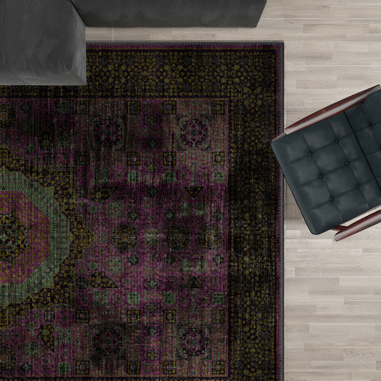 Baroque rug for living room.