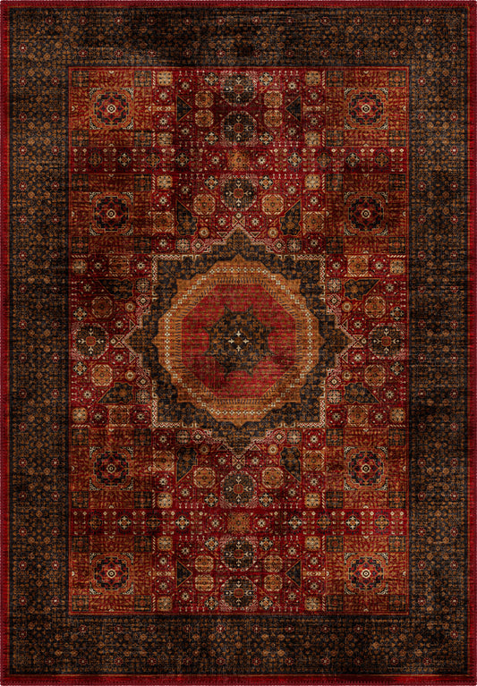 Red Persian Rug for Living Room.