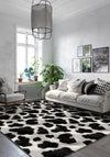 decorative cowhide rug