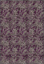 Purple paisley rug for living room.
