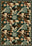 Zinnia Green Bauhaus Rug