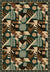 Zinnia Green Bauhaus Rug