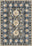 Blue ethnic rug for living room.