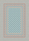 Eclectic pastel rug