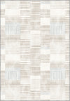 Mery Striped White Rug
