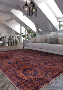 Cyrus Plum Vintage Rug