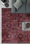 Cyrus Plum Vintage Rug