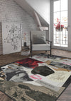 Sabine Contemporary Pop Art Rug