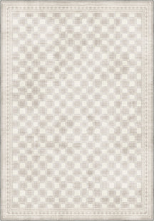Ivory geometric rug for living room and bedrooms.