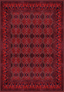 Emma Vintage Red Rug
