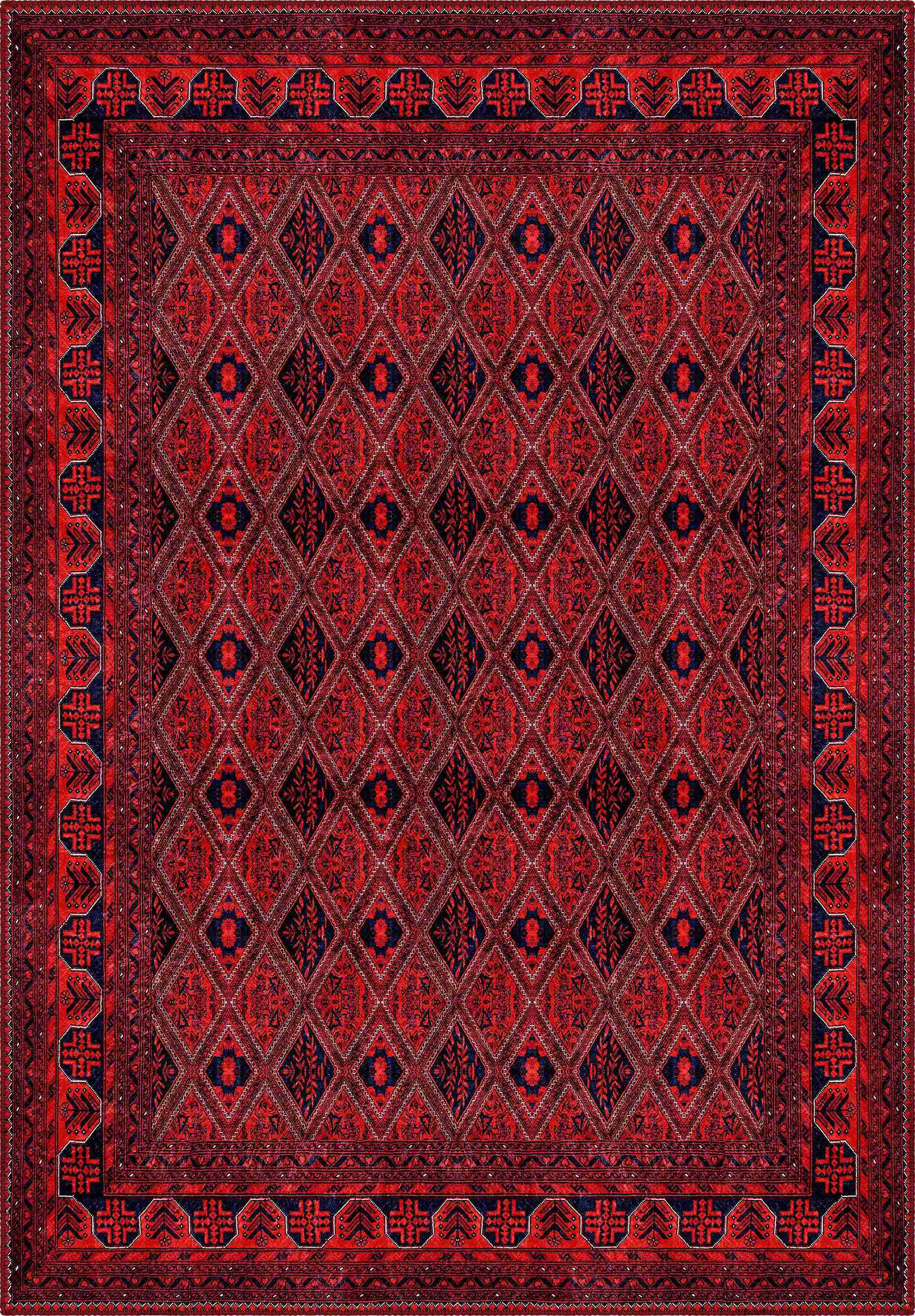 Emma Vintage Red Rug