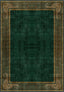 Sultana Green Victorian Rug