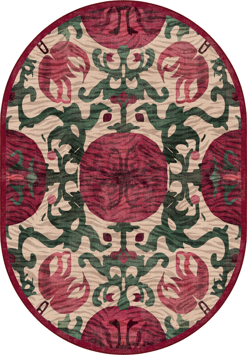 Granada Pomegranate Rug