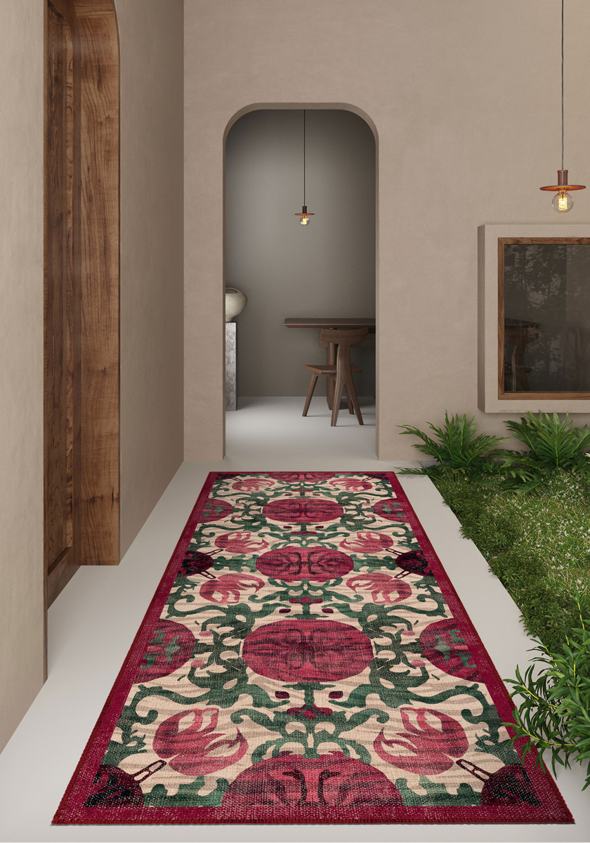 Granada Pomegranate Rug