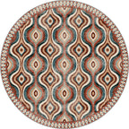 Solara Colorful Retro Rug