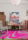 Neonique Pink Pop Art Rug