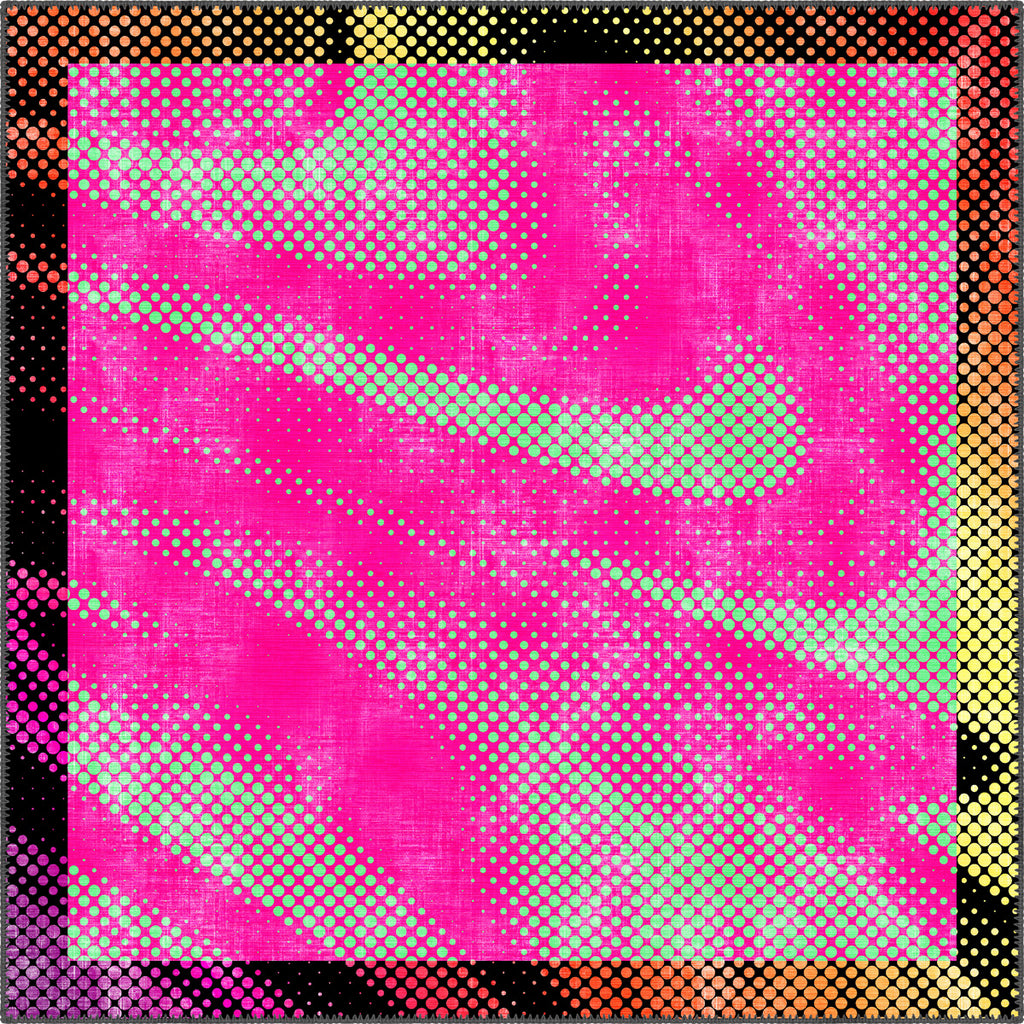 Neonique Pink Pop Art Rug