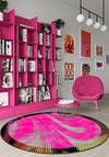 Neonique Pink Pop Art Rug