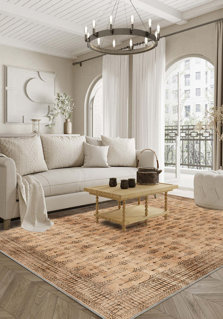Linnea Warm Farmhouse Rug