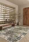 Sorelle Beige Distressed Rug