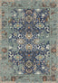 Sorelle Blue Distressed Rug