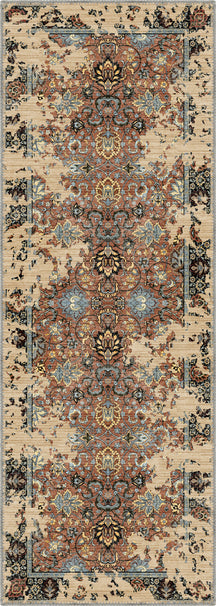 Sorelle Terracotta Distressed Rug