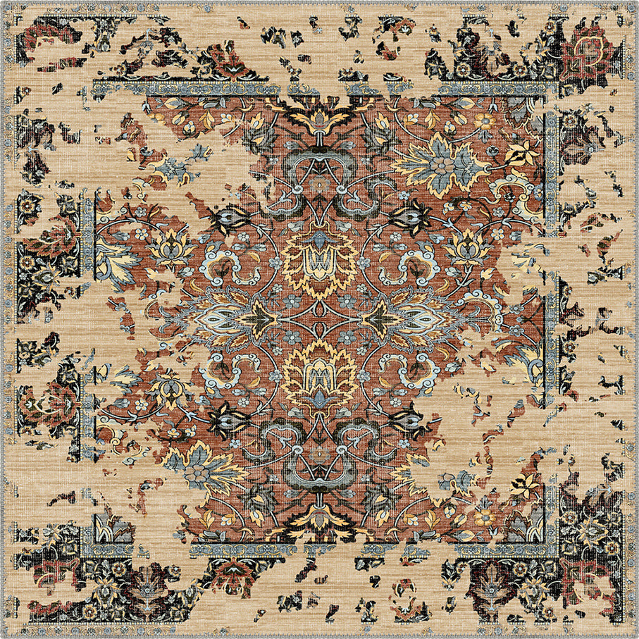 Sorelle Terracotta Distressed Rug