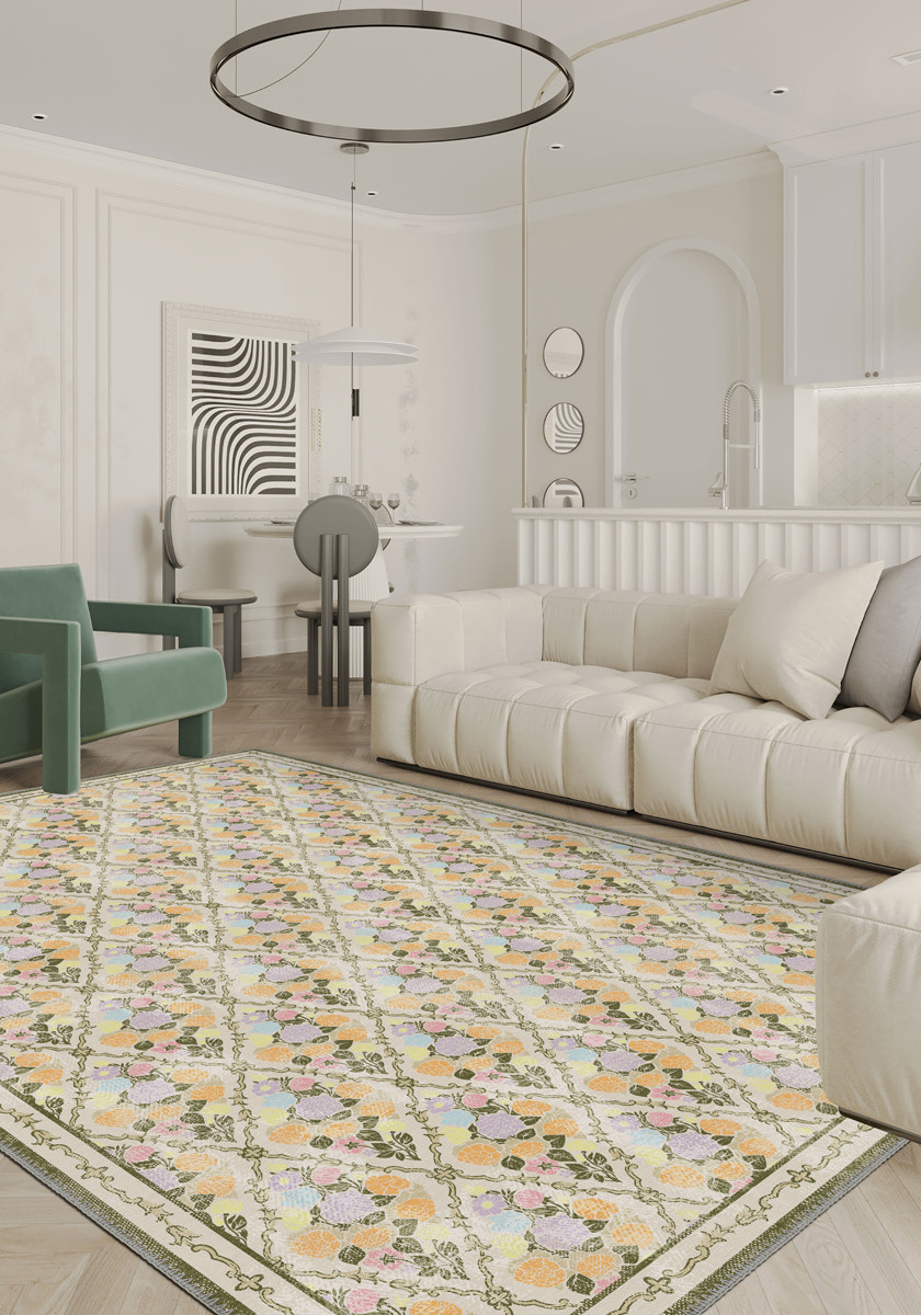 Willow Ivory French Country Rug