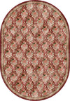 Willow Floral Burgundy Rug