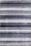 Jessamine Black and White Striped Rug