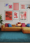 Olivia Ombre Teal Turquoise Rug